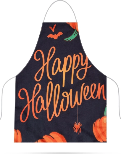 Kuchenny fartuch halloweenowy z nieprzemakalnego płótna