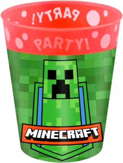 Plastikowy kubek Minecraft - 1 szt.