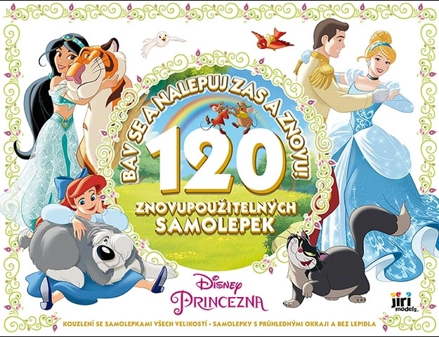 Disney Księżniczki – wielokrotnego użytku naklejki