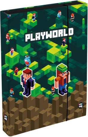 OXYBAG pudełko na zeszyty A4 Jumbo PLAYWORLD
