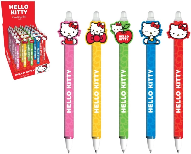 Gumowalne żelowe pióro Hello Kitty 15 cm - 1 sztuka