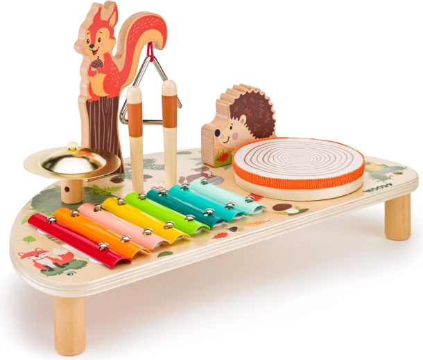Leśne motywy i przyjazny dzieciom design