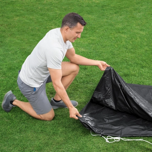 Stabilne mocowanie za pomocą sznurków