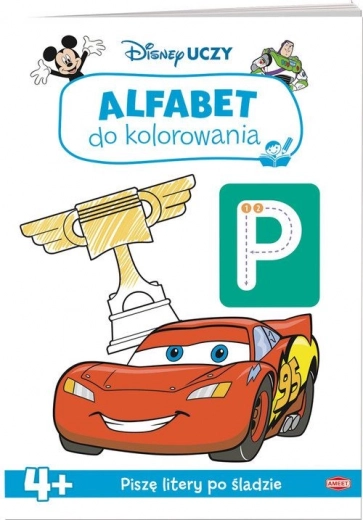 Disney Uczy – alfabet do kolorowania