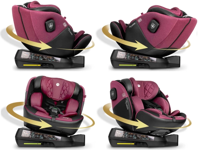 Obrotowa baza 360° dla łatwego sadzania