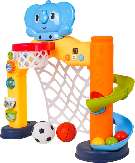 Sportowa zabawa 3w1 dla małych dzieci