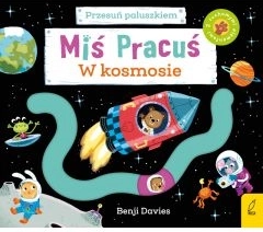 Miś pracuś – przesuń paluszkiem: w kosmosie