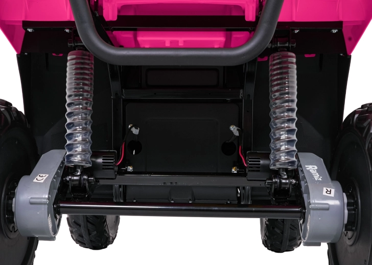 Koła EVA 32 × 10 cm i tylne zawieszenie