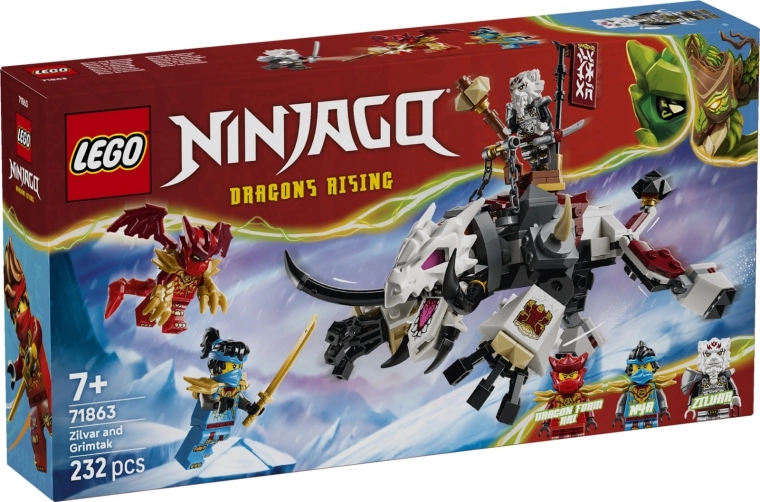 LEGO NINJAGO Zilvar i smocza bestia Grimtak
