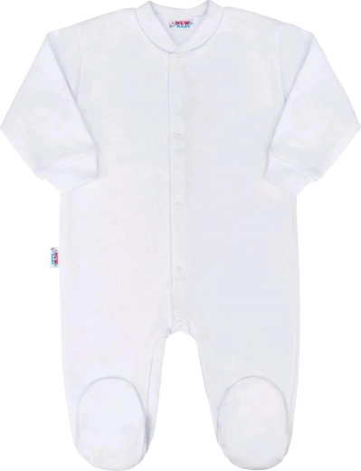 Niemowlęcy pajacyk New Baby Classic biały