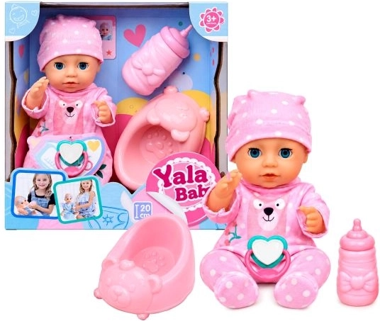 Lalka niemowlęca z akcesoriami