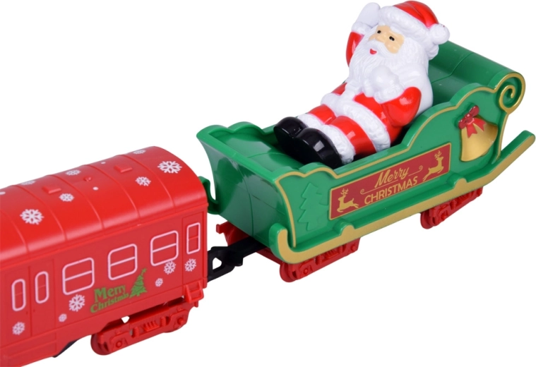 Stylowe wagony z motywem świąt