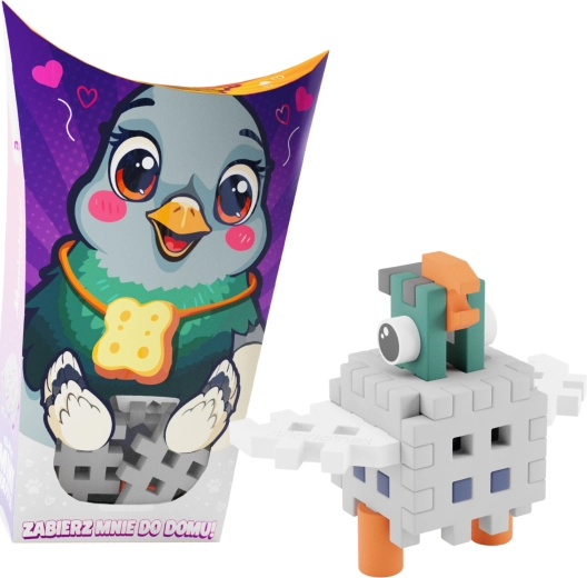 Klocki Mini Waffle Pocket Pets – gołąb