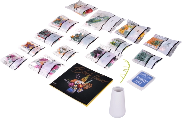 1070 elementów dla bogatego i kolorowego bukietu