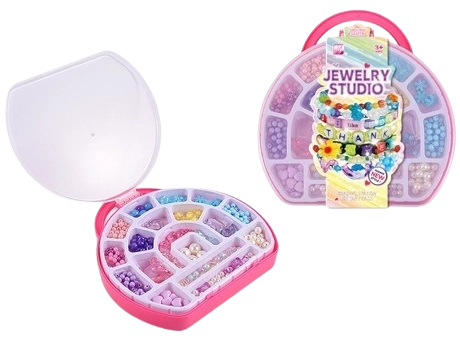 Duży zestaw koralików do kreatywnego tworzenia