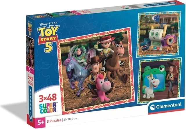 Clementoni Toy Story puzzle dziecięce Square 3×48 elementów