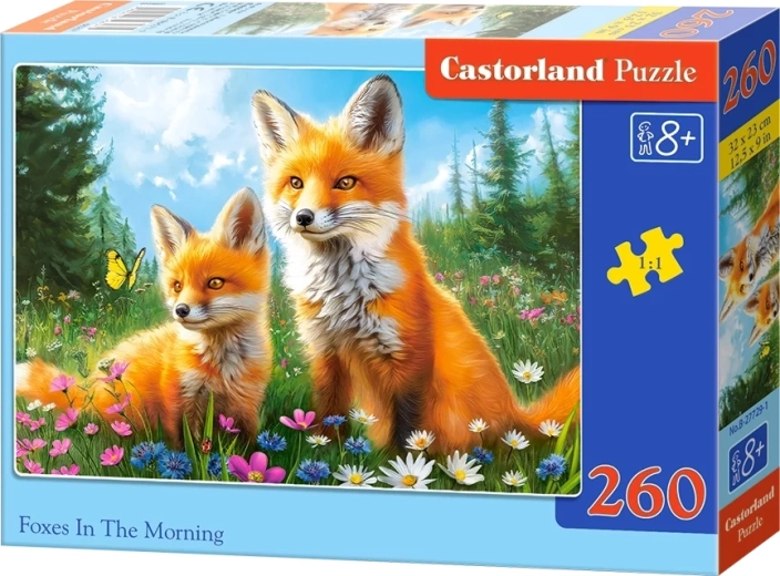 Puzzle Castorland Lisi poranek, 260 elementów