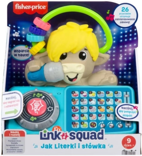 Interaktywna zabawka Jak literki i słowa Link Squad od Fisher-Price