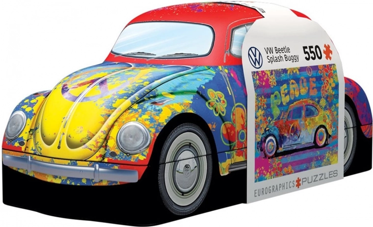 Puzzle EUROGRAPHICS w metalowym pudełku Volkswagen Garbus 550 elementów