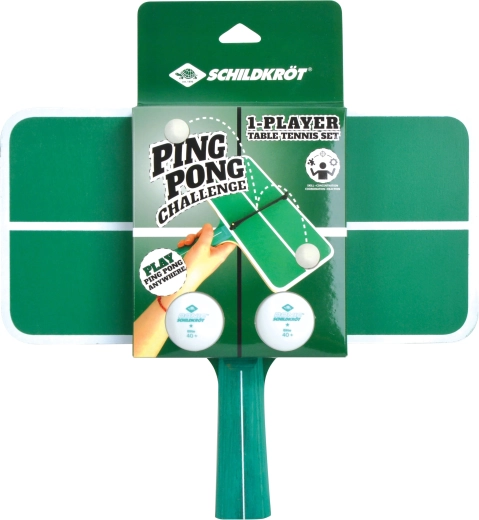 Schildkröt zestaw do tenisa stołowego dla jednego gracza Ping Pong Challenge