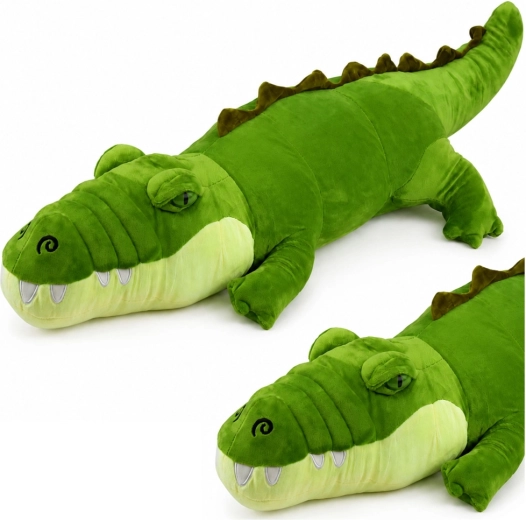 Pluszowy krokodyl realistyczny zielony 70 cm - 1 sztuka