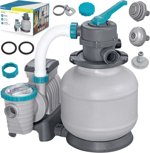 Filtrowanie piaskowe z timerem BESTWAY 8,3 m³/h