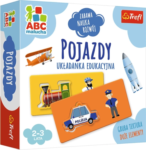 Trefl ABC Malucha Pojazdy