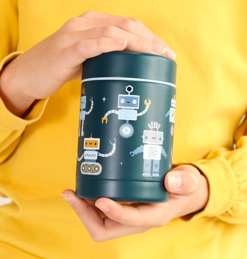 Uroczy design z robotami i łatwe przenoszenie
