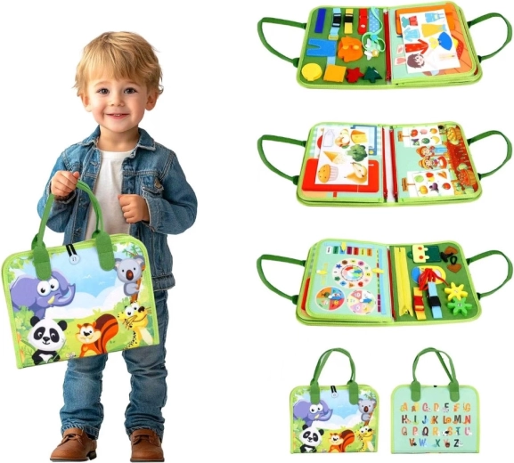 2Kids Toys sensoryczna książeczka busy Safari