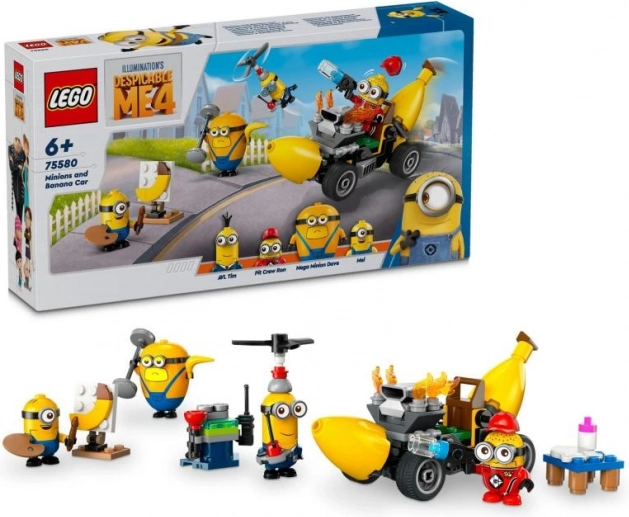 Minionki Bananowy Wóz - LEGO