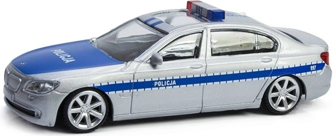 Model auta BMW 7 policja Rastar 1:43 - 1 szt.