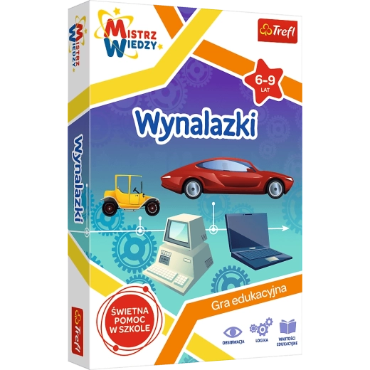 Mistrz Wiedzy: Wynalazki - Edukacyjna Gra dla Dzieci