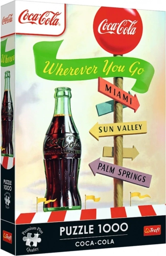 Puzzle 1000 Premium Plus – COCA-COLA Kamkoli celujesz