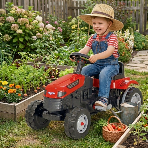 Farmerska zabawa na świeżym powietrzu