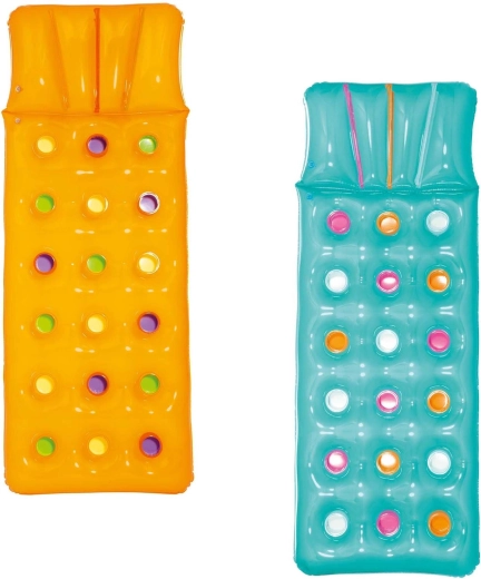 Materac dmuchany na wodę 188 × 71 cm BESTWAY pomarańczowy