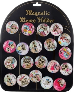 Magnesy z sowami - 1 szt.