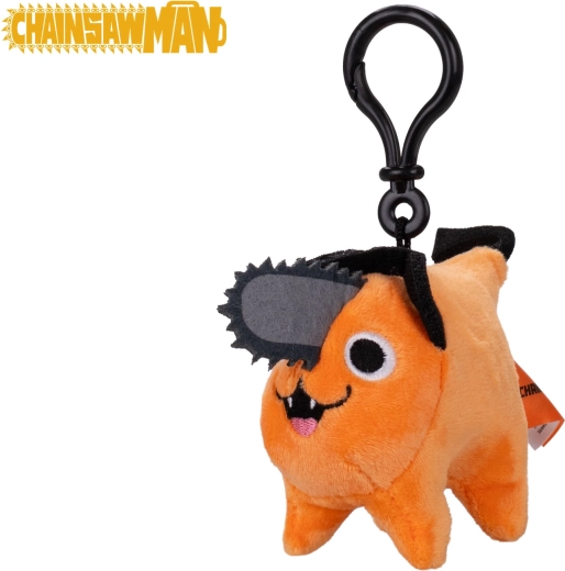Pluszowa zawieszka do kluczy Chainsaw Man – Pochita (10 cm)