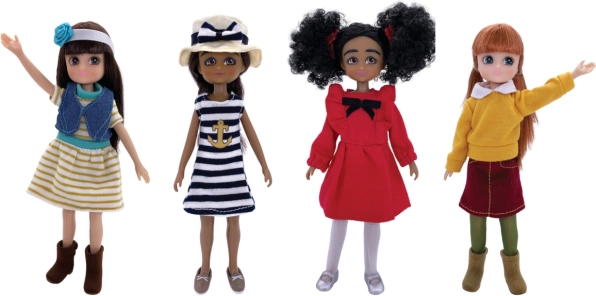 Lottie moda zestaw cztery pory roku dla lalek