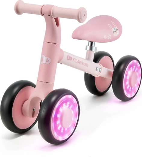 Jeździk biegowy Kinderkraft Cutie Flash pink