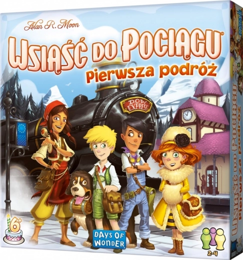 Wsiądź do pociągu: Pierwsza podróż – rodzinna gra planszowa