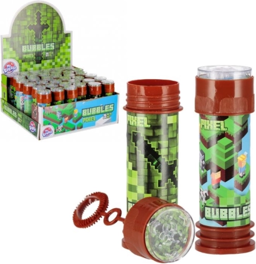 Bańki mydlane Pixel 55 ml – dziecięcy bublifuk w dwóch wzorach