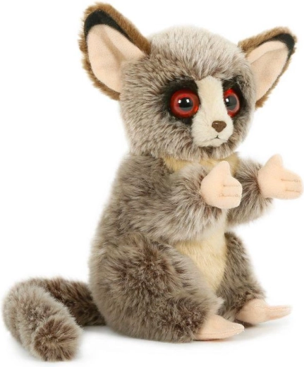 Pluszowa małpka galago siedząca 18 cm