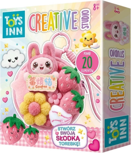 Toys Inn zestaw kreatywny mini torebka różowa