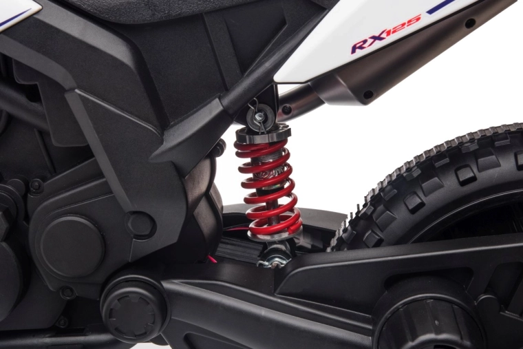 Komfortowa jazda dzięki kołom EVA i zawieszeniu