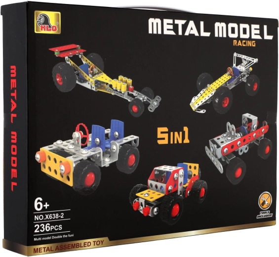Pięć modeli w jednym zestawie konstrukcyjnym