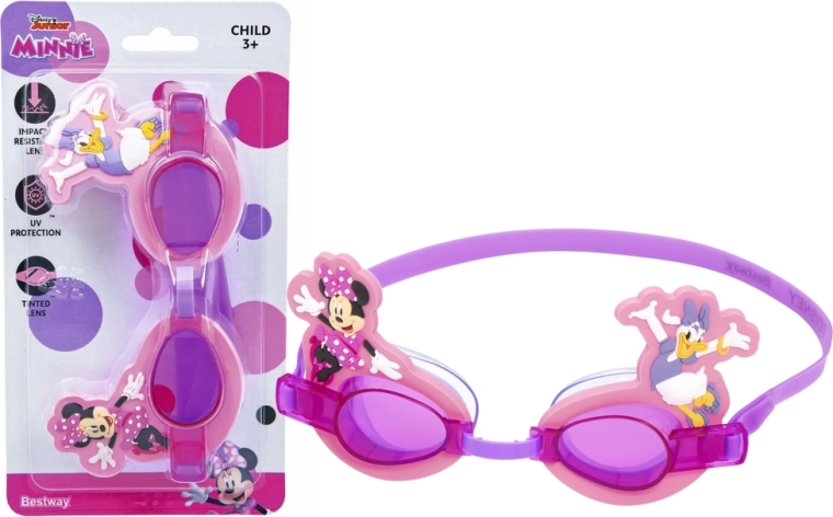 Dziecięce okulary pływackie Disney Jr. Minnie