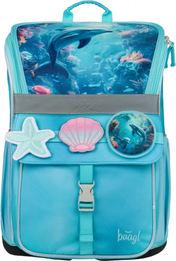 Plecak szkolny Delfin od Baagl