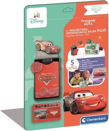 Clementoni Baby Disney/Pixar Cars – bajki do projektora - 1 szt.