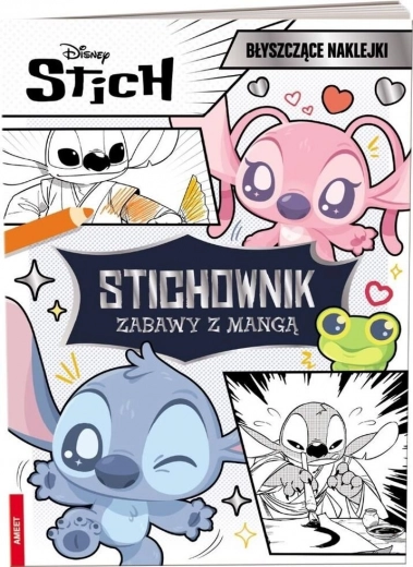 Stitchownik: kreatywna manga książka z naklejkami