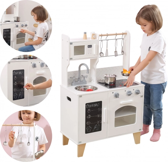 Drewniana kuchnia z oświetleniem i dźwiękiem PolarB